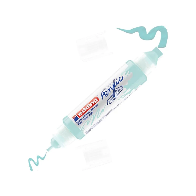 edding 5400 3D dvostruka akrilna olovka s dvostrukom bojom - 916, pastel blue