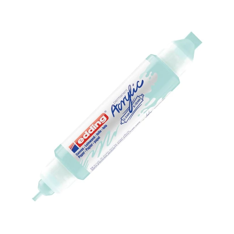 edding 5400 3D dvostruka akrilna olovka s dvostrukom bojom - 916, pastel blue
