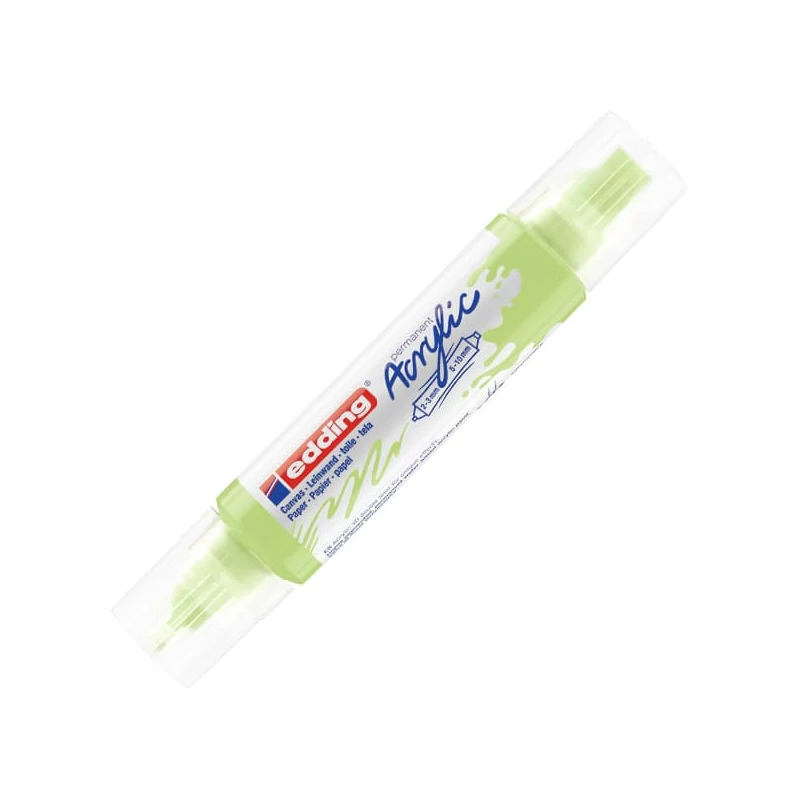 edding 5400 3D dvostruka akrilna olovka s dvostrukom bojom - 917, pastel green
