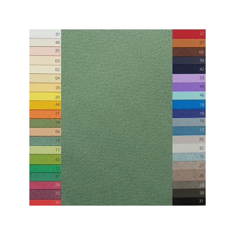 Fabriano Tiziano obojeni papir za crtanje, A4 - 13, salvia