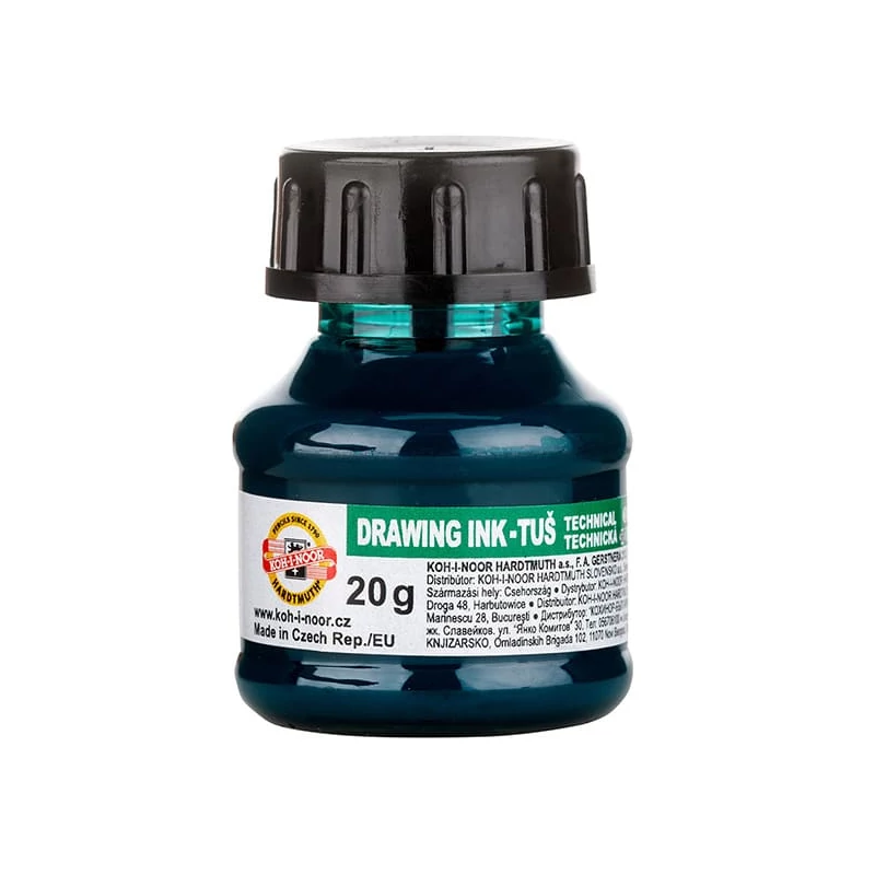 KOH-I-NOOR tinta, 20 g - zelena