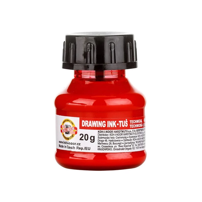 KOH-I-NOOR tinta, 20 g - crvena
