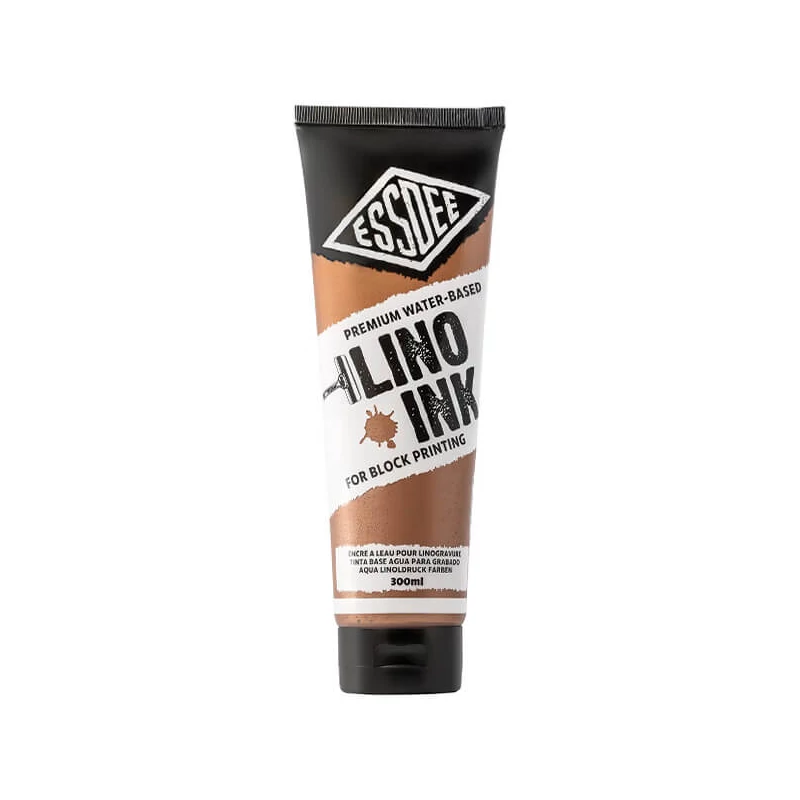 Essdee lino tinta Lino Ink, 300 ml, na bazi vode - 13 metalik brončana