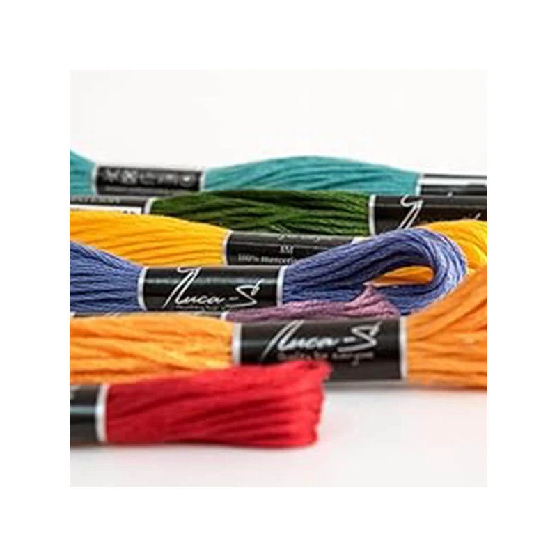 Konac za vezenje, Luca'S Stranded Cotton, 8 m - 368 (Puppets-534 / DMC-972 / Anchor-306)