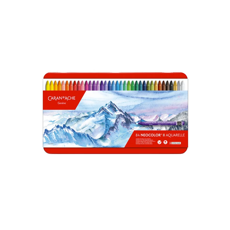 Caran d'Ache Classic Neocolor II set akvarel kreda - 84 kom