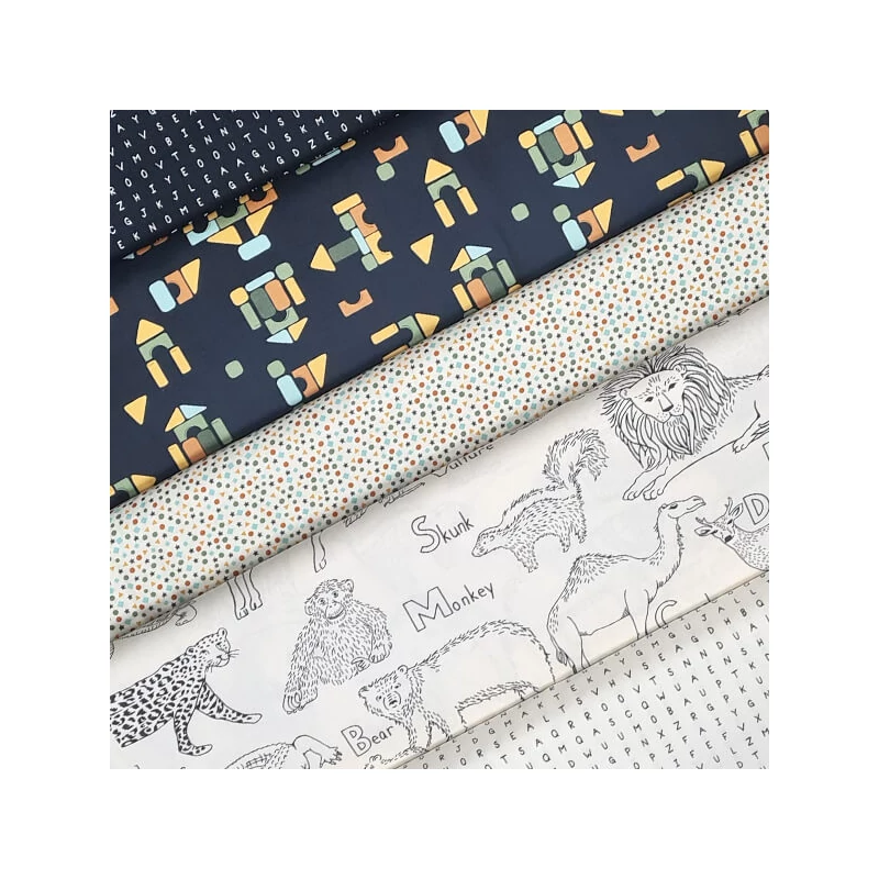 Patchwork tkanina - Moda - ABC xyz by Stacy lest Hsu 20814-20