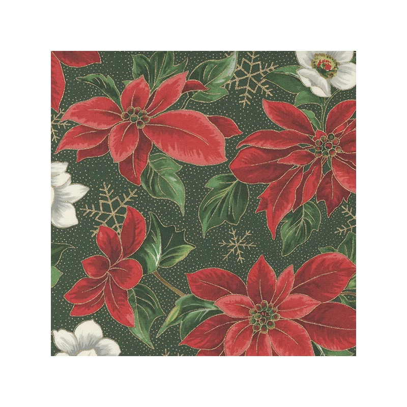 Patchwork tkanina - Moda - Merry Manor Metallic 33660-14M