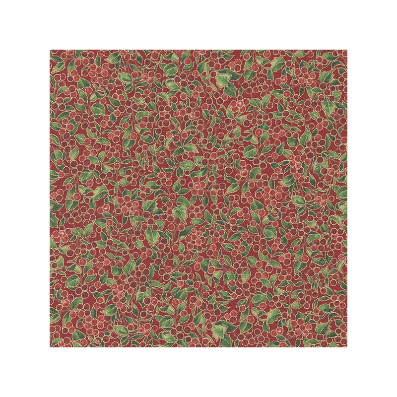 Patchwork tkanina - Moda - Merry Manor Metallic 33664-13M