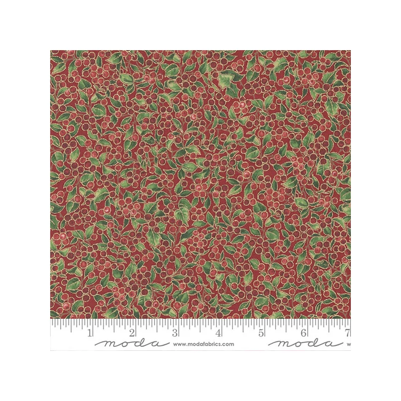 Patchwork tkanina - Moda - Merry Manor Metallic 33664-13M