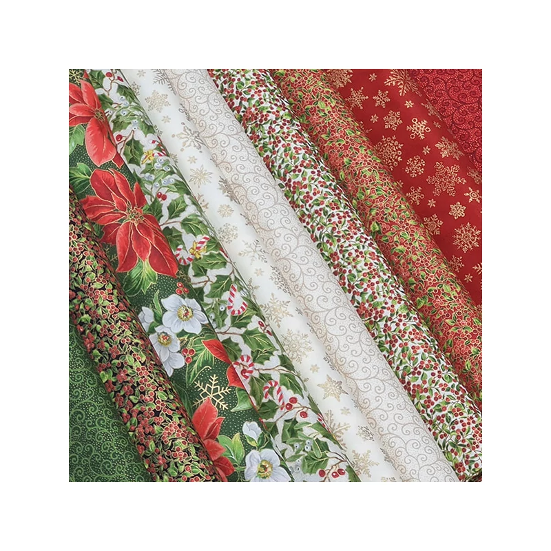 Patchwork tkanina - Moda - Merry Manor Metallic 33660-14M