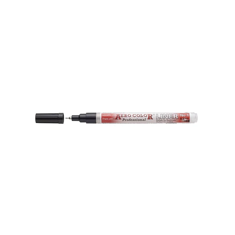 Schmincke AERO COLOR Professional LINER flomaster na ponovno punjenje - br. 1 (0,8 mm)