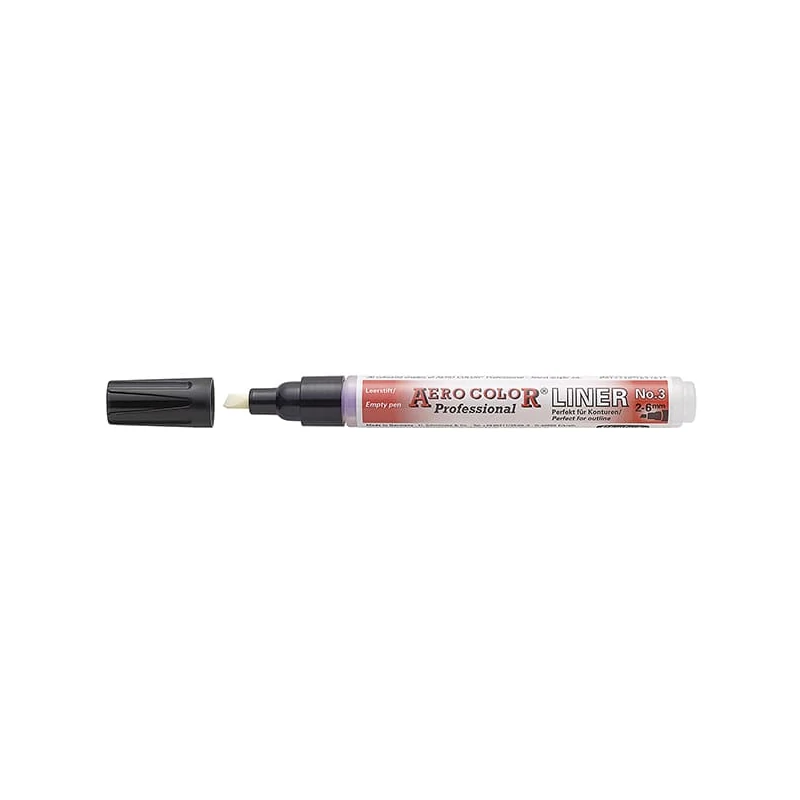 Schmincke AERO COLOR Professional LINER flomaster na ponovno punjenje - br. 3 (2-6 mm)