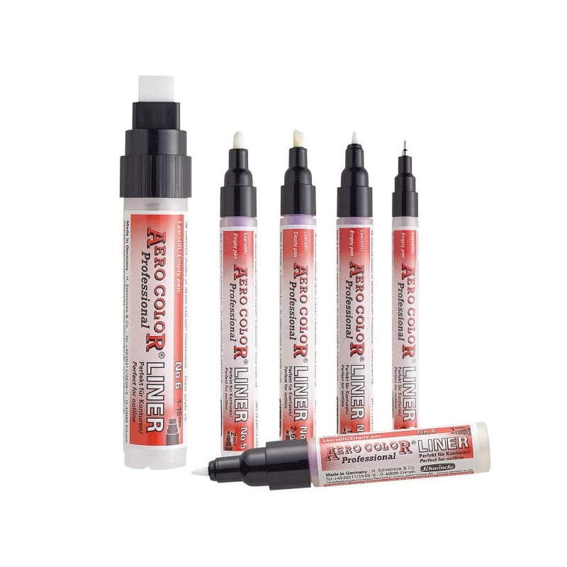 Schmincke AERO COLOR Professional LINER flomaster na ponovno punjenje - br. 2 (1 mm)