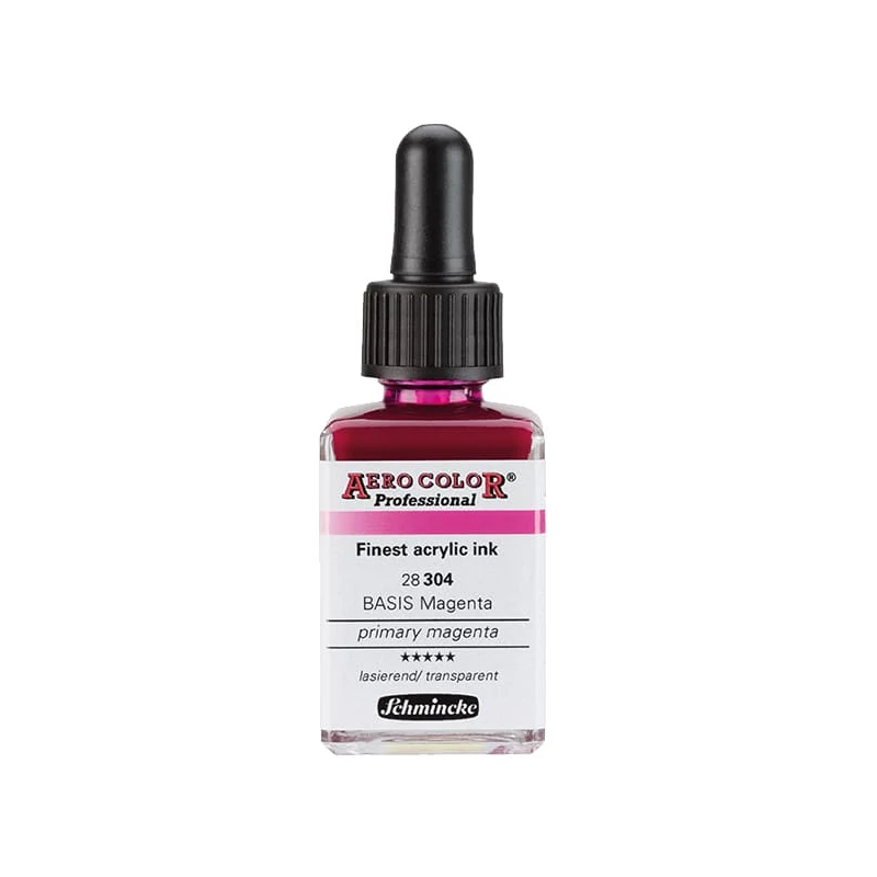 Schmincke AERO COLOR profesionalna boja za pištolj za retuširanje, 28 ml- 304, primary magenta