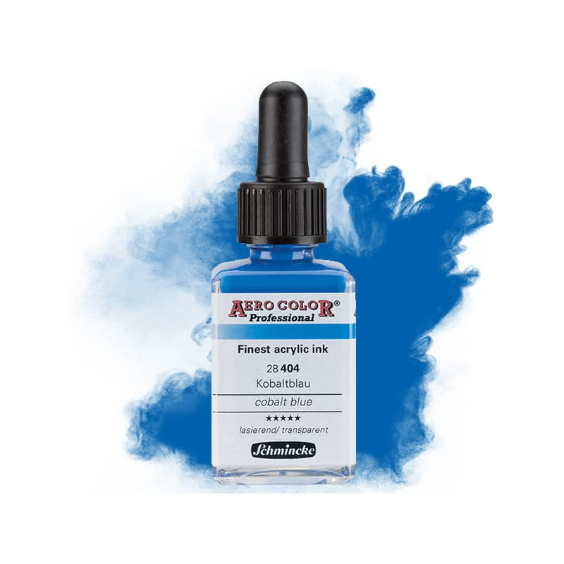 Schmincke AERO COLOR profesionalna boja za pištolj za retuširanje, 28 ml- 404, cobalt blue