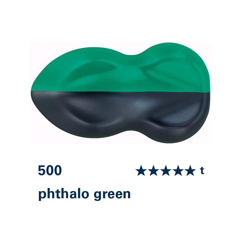 Schmincke AERO COLOR profesionalna boja za pištolj za retuširanje, 28 ml- 500, phthalo green
