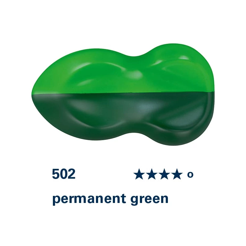 Schmincke AERO COLOR profesionalna boja za pištolj za retuširanje, 28 ml- 502, permanent green