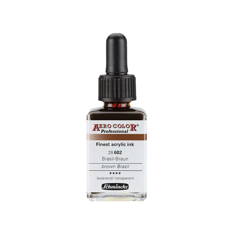 Schmincke AERO COLOR profesionalna boja za pištolj za retuširanje, 28 ml- 602, brown brazil