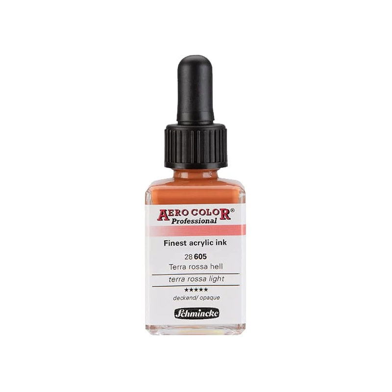 Schmincke AERO COLOR profesionalna boja za pištolj za retuširanje, 28 ml- 605, terra rossa light