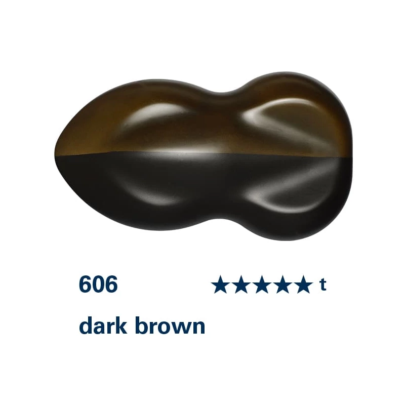 Schmincke AERO COLOR profesionalna boja za pištolj za retuširanje, 28 ml- 606, dark brown