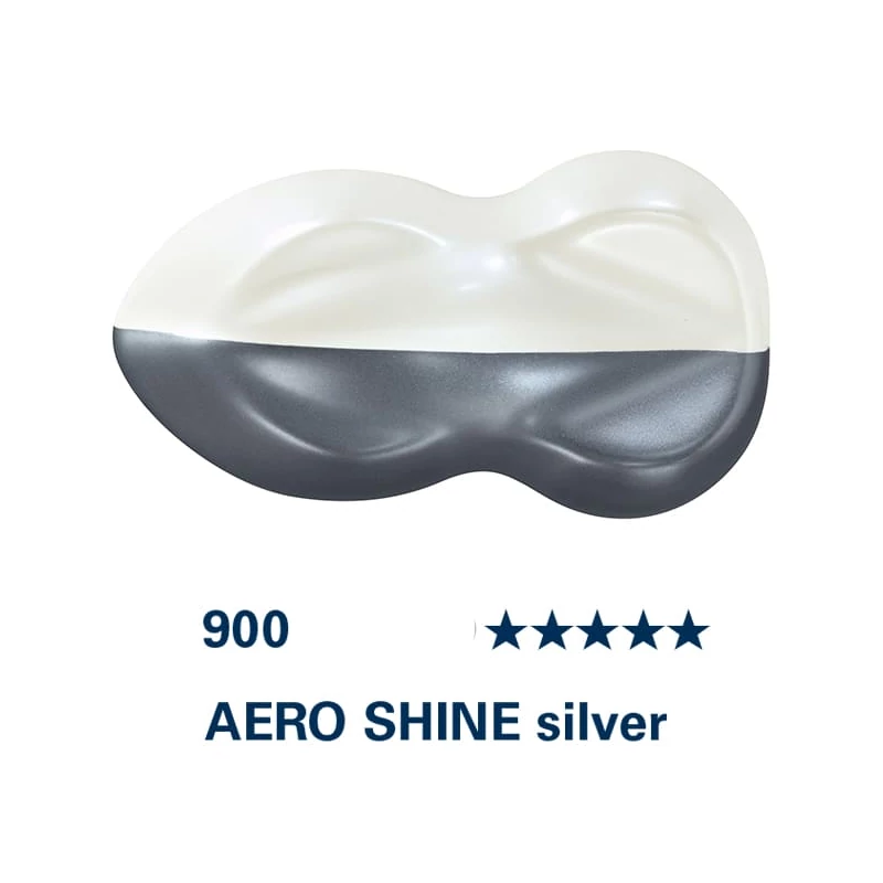 Schmincke AERO COLOR profesionalna boja za pištolj za retuširanje, 28 ml- 900, AERO SHINE silver