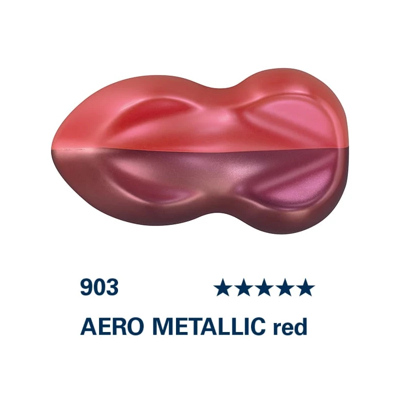 Schmincke AERO COLOR profesionalna boja za pištolj za retuširanje, 28 ml- 903, AERO METALLIC red