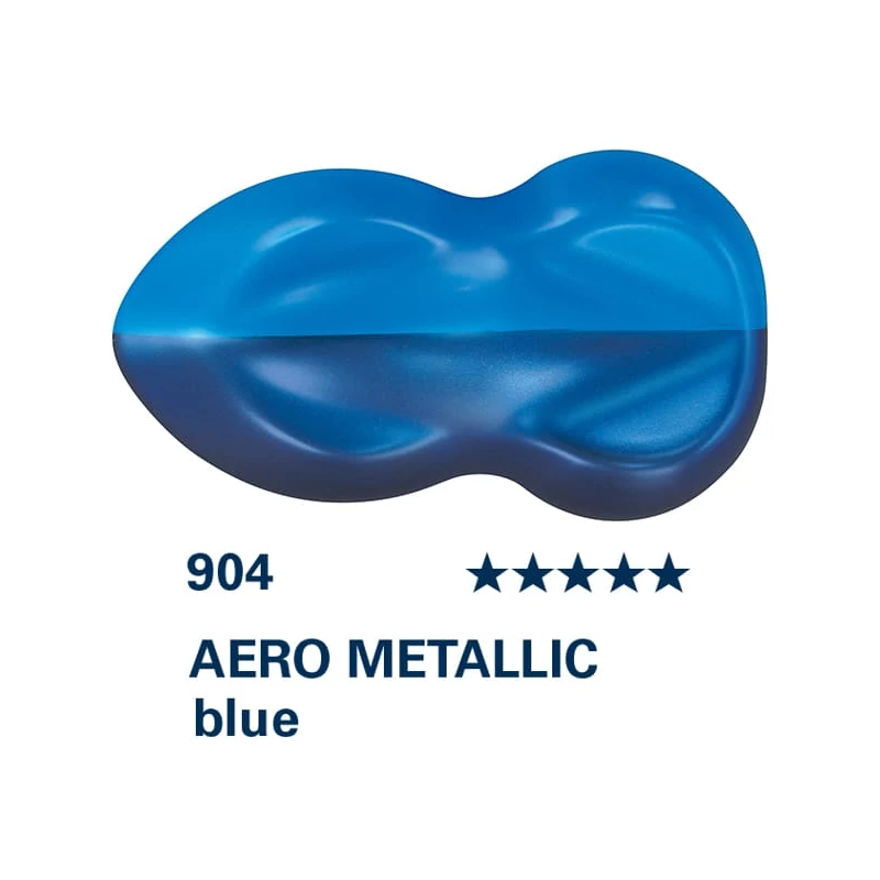 Schmincke AERO COLOR profesionalna boja za pištolj za retuširanje, 28 ml- 904, AERO METALLIC blue