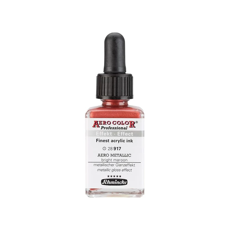Schmincke AERO COLOR profesionalna boja za pištolj za retuširanje, 28 ml- 917, AERO METALLIC bright maroon