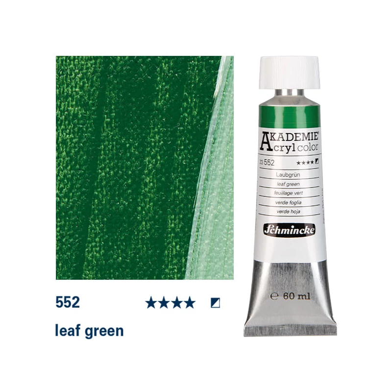 Schmincke Akademie akrilna boja, 60 ml - 552, leaf green