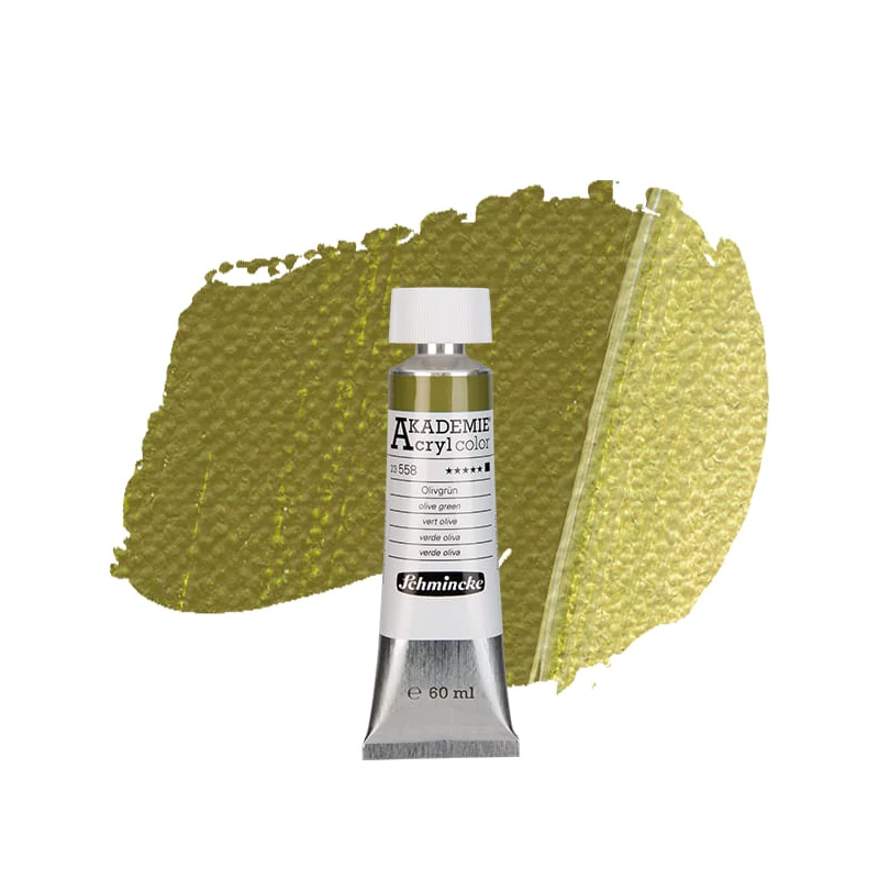 Schmincke Akademie akrilfesték, 60 ml - 558, olive green