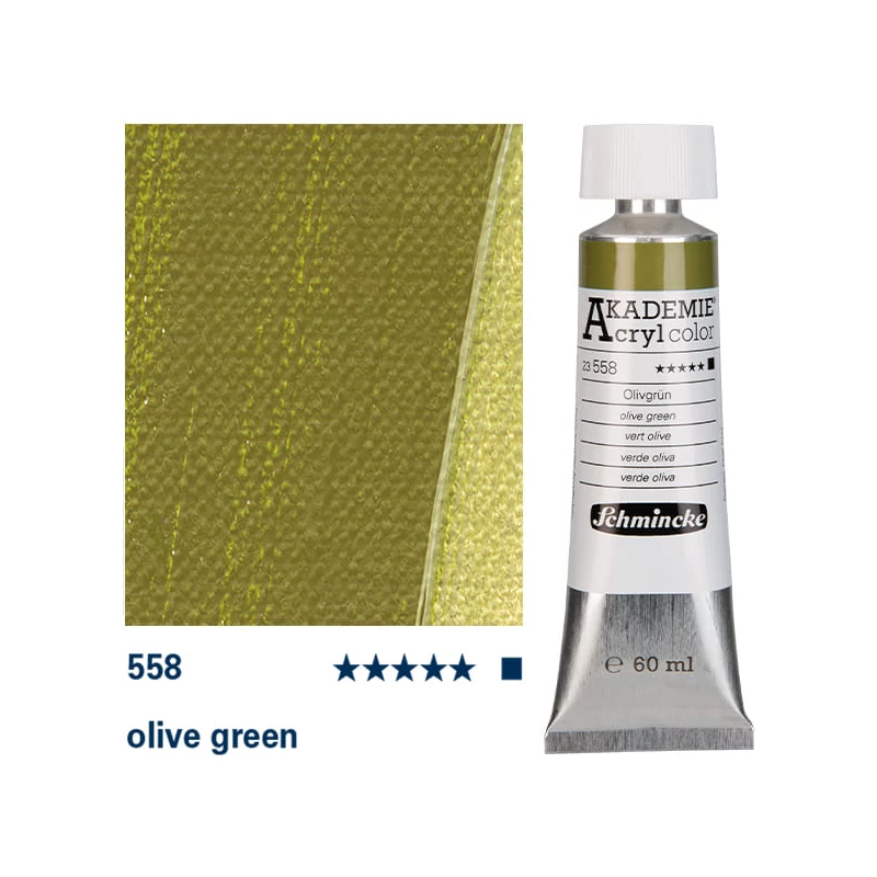 Schmincke Akademie akrilna boja, 60 ml - 558, olive green