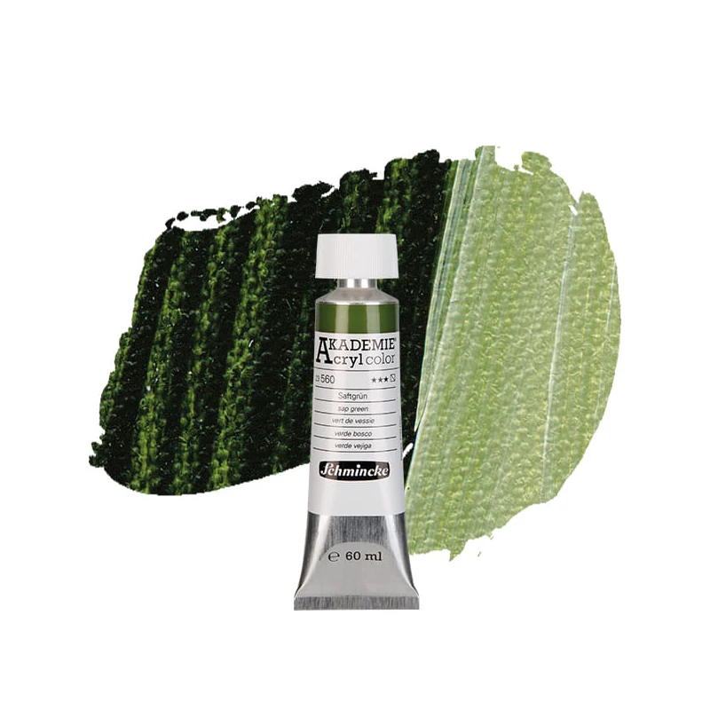 Schmincke Akademie akrilfesték, 60 ml - 560, sap green