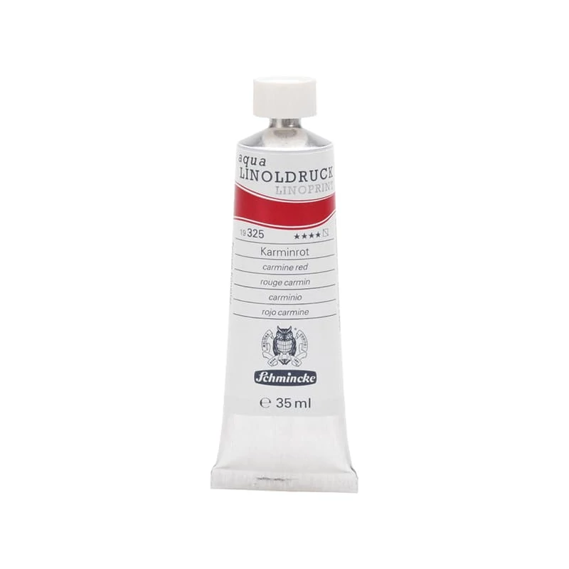 Schmincke Aqua Linoprint lino boja, 35 ml - 325, carmine red
