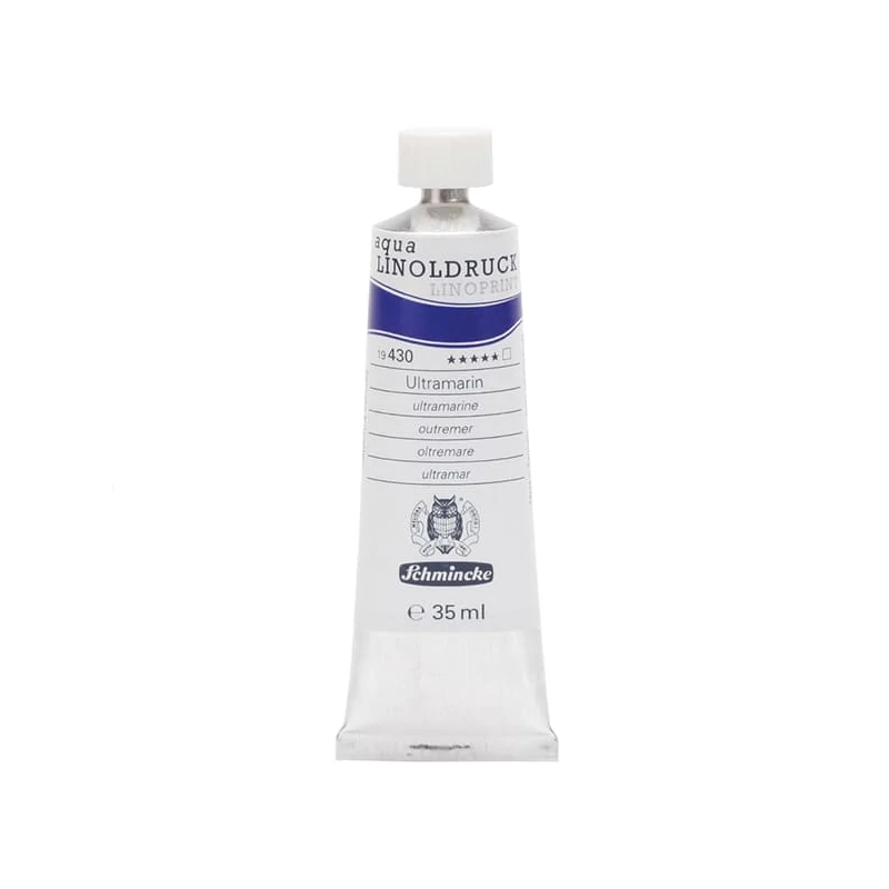 Schmincke Aqua Linoprint lino boja, 35 ml - 430, ultramarine
