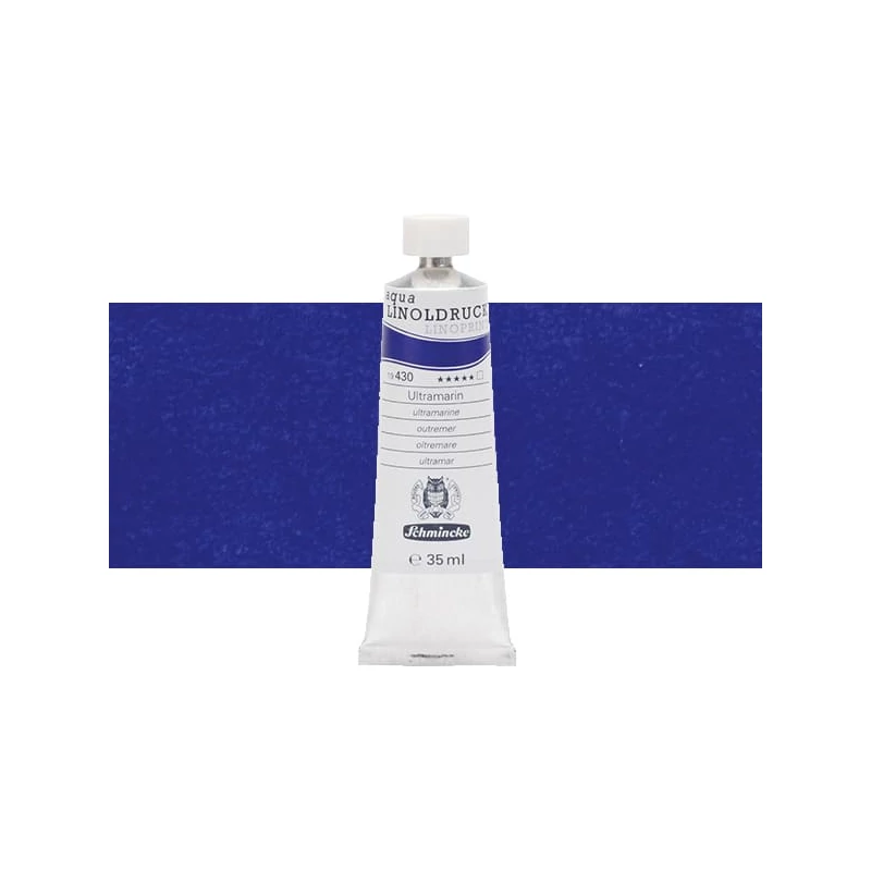 Schmincke Aqua Linoprint lino boja, 35 ml - 430, ultramarine