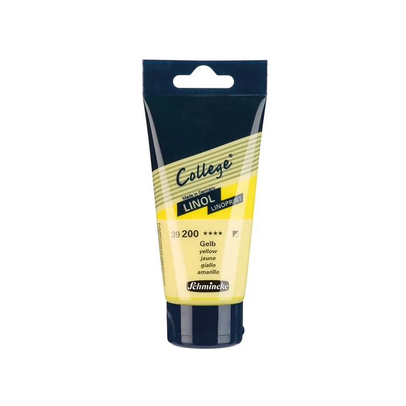 Schmincke College Linol lino boja, 75 ml - 200, yellow