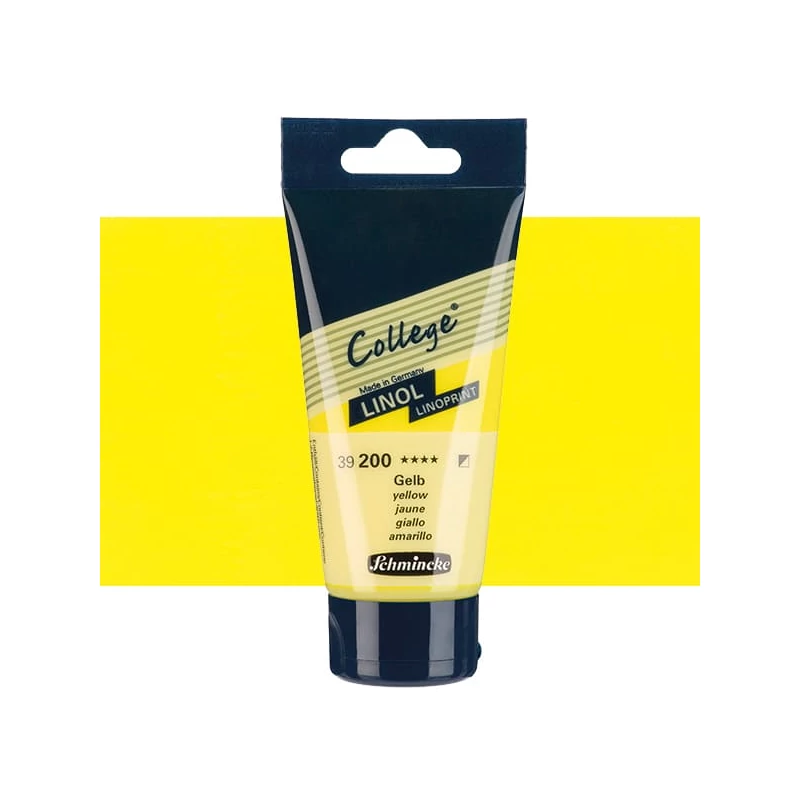 Schmincke College Linol lino boja, 75 ml - 200, yellow