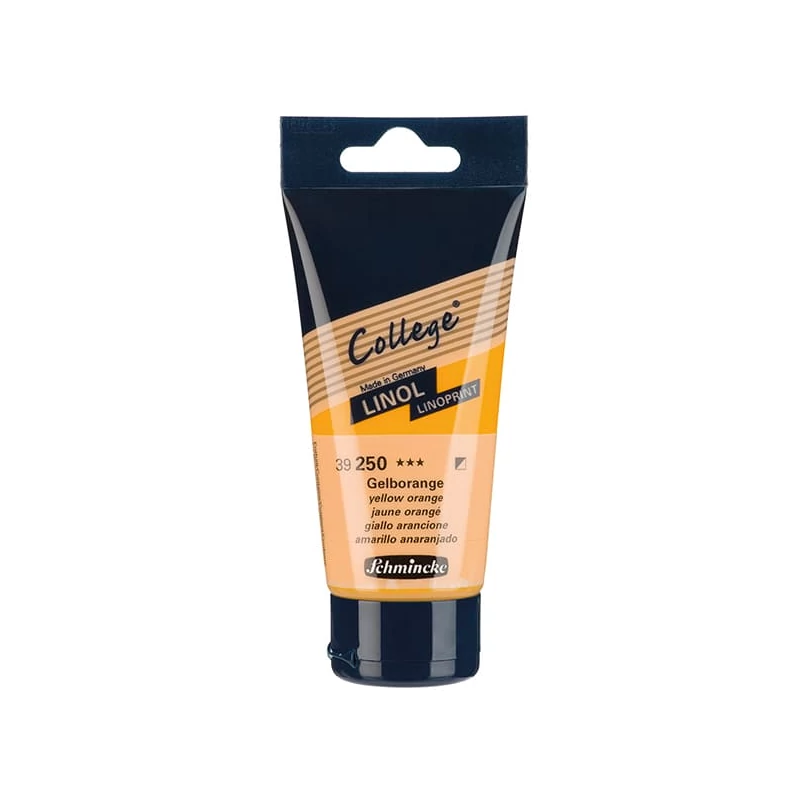 Schmincke College Linol lino boja, 75 ml - 250, yellow orange