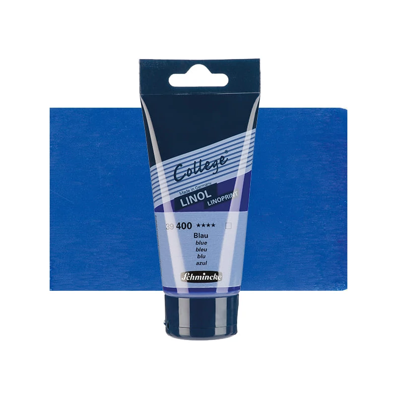 Schmincke College Linol lino boja, 75 ml - 400, blue