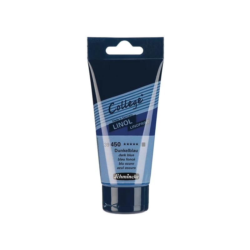Schmincke College Linol lino boja, 75 ml - 450, dark blue