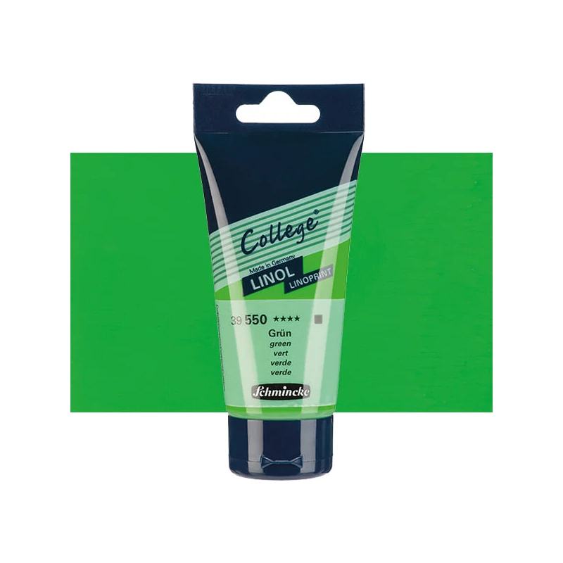 Schmincke College Linol lino boja, 75 ml - 550, green