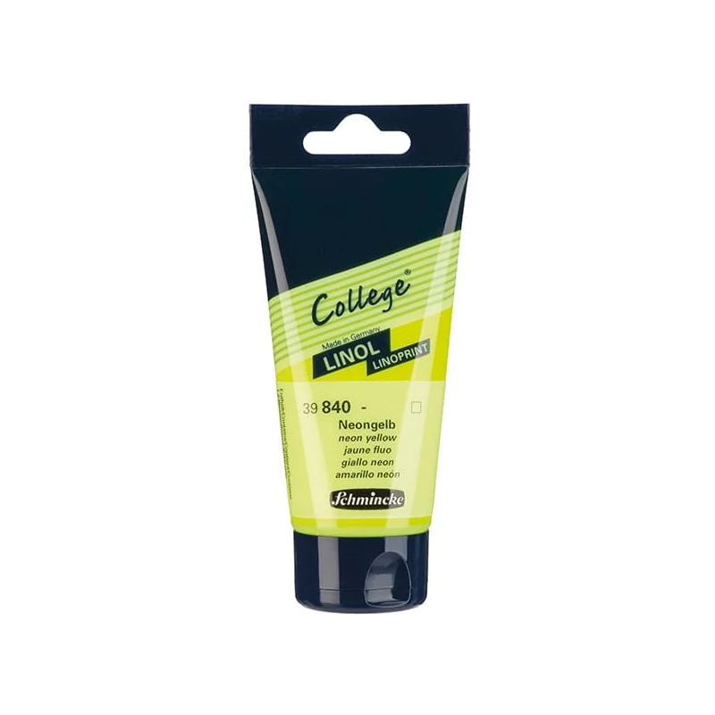 Schmincke College Linol lino boja, 75 ml - 840, neon yellow