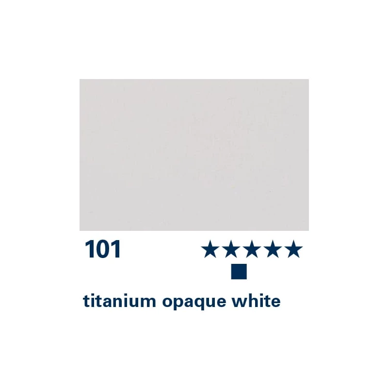 Schmincke Horadam akvarel boja u tubi, 15 ml - 101, titanium opaque white