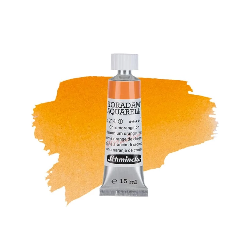 Schmincke Horadam akvarel boja u tubi, 15 ml - 214, chromium orange hue