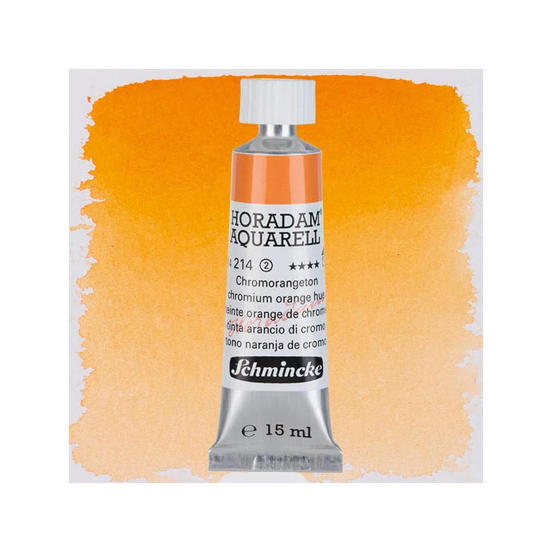 Schmincke Horadam akvarel boja u tubi, 15 ml - 214, chromium orange hue