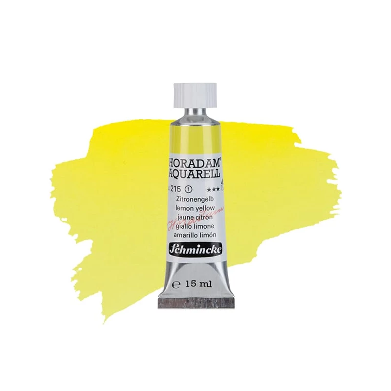Schmincke Horadam akvarel boja u tubi, 15 ml - 215, lemon yellow