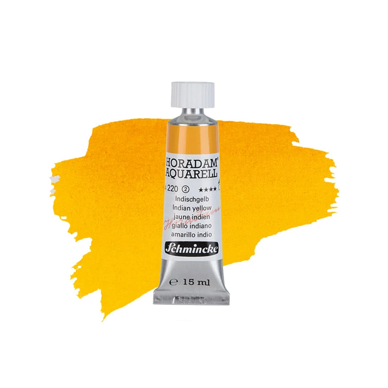 Schmincke Horadam akvarel boja u tubi, 15 ml - 220, indian yellow