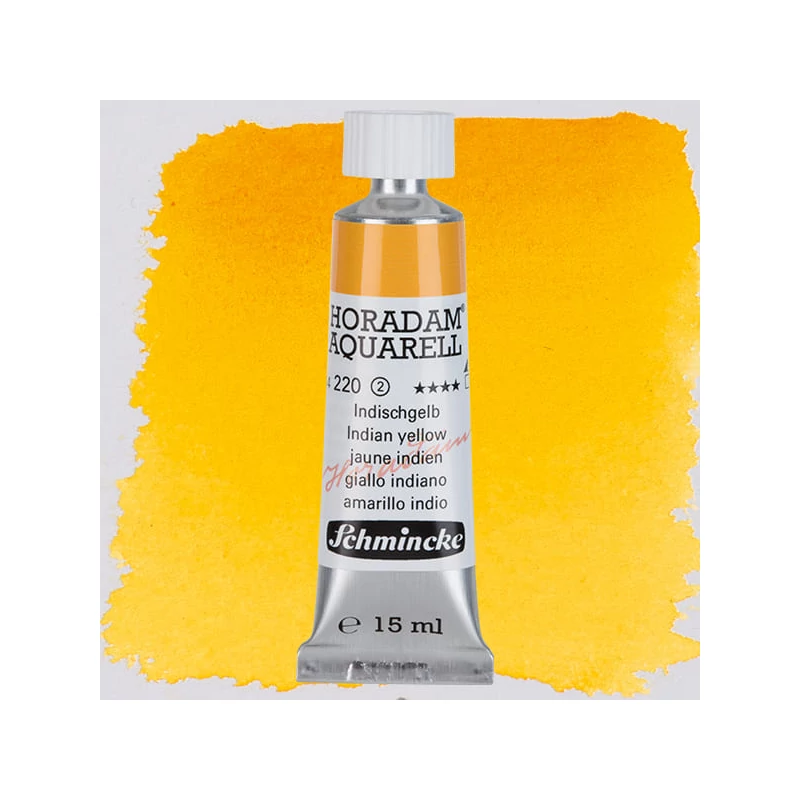 Schmincke Horadam akvarel boja u tubi, 15 ml - 220, indian yellow