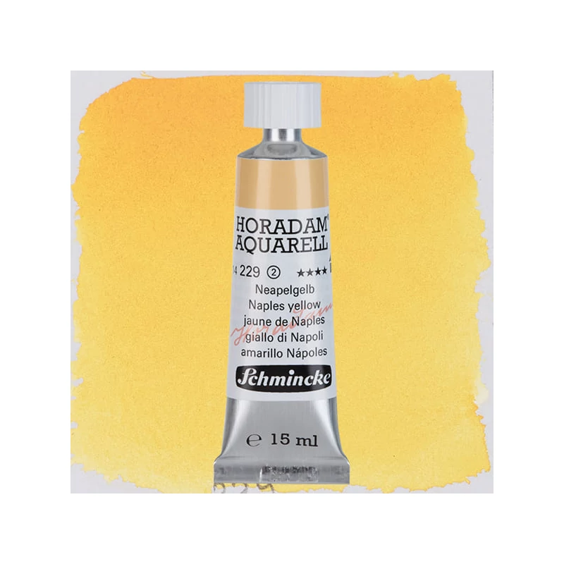 Schmincke Horadam akvarel boja u tubi, 15 ml - 229, naples yellow