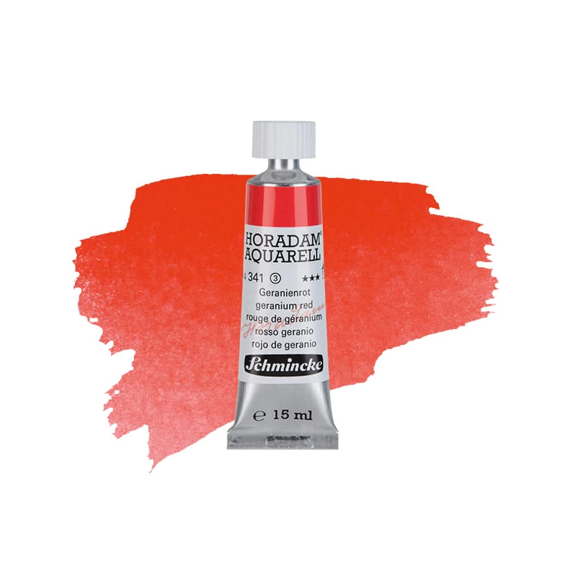 Schmincke Horadam akvarel boja u tubi, 15 ml - 341, geranium red